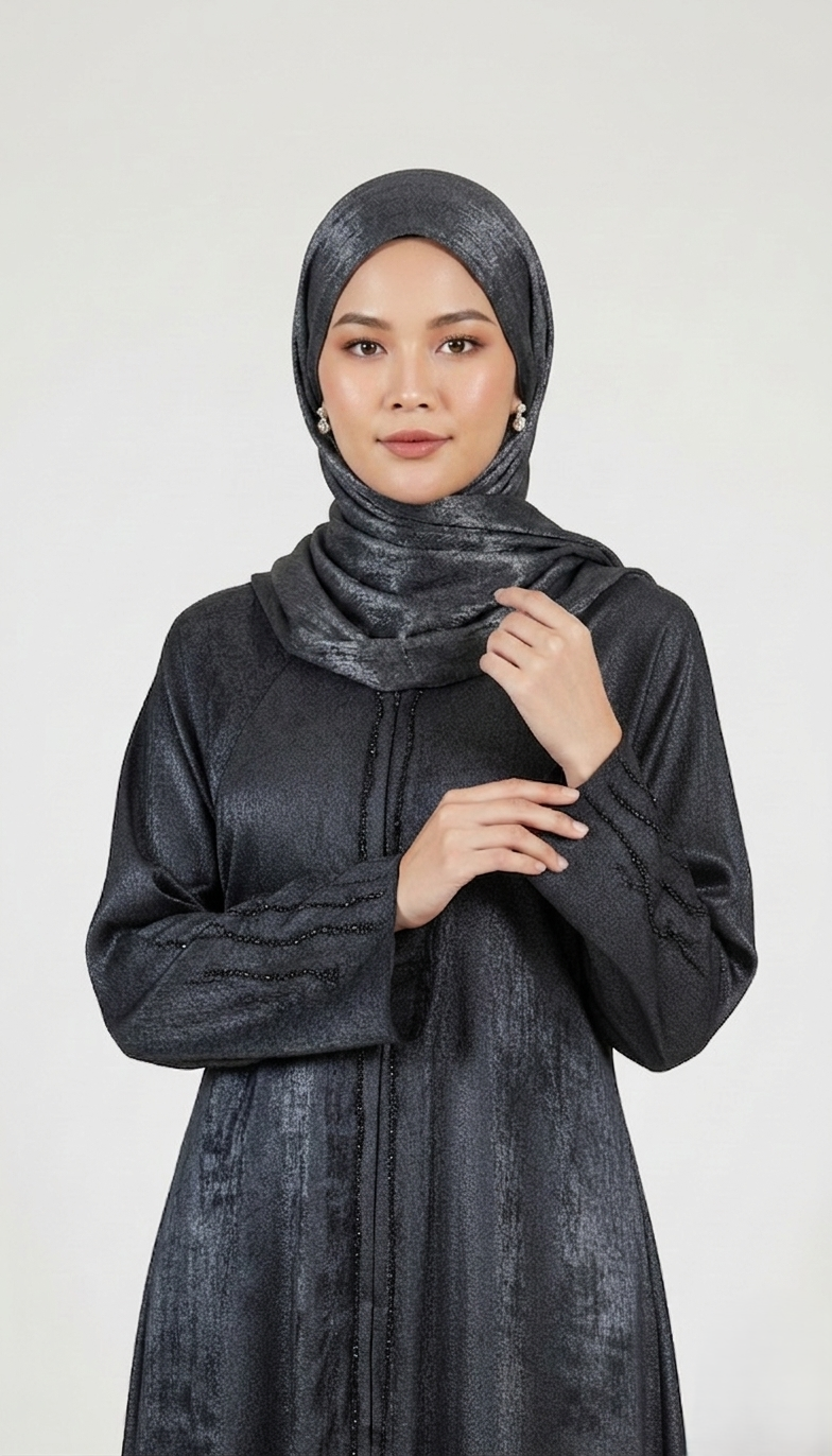 Aurora Blossom Abaya